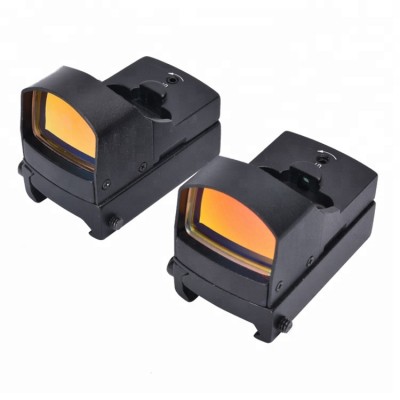 New product high quality 600 aluminum + glass sight 20mm wide field of view rail tactical red dot